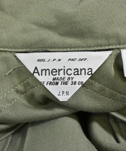Americana เดรสที่เป็นเสื้อเชิ้ตตัวยาว