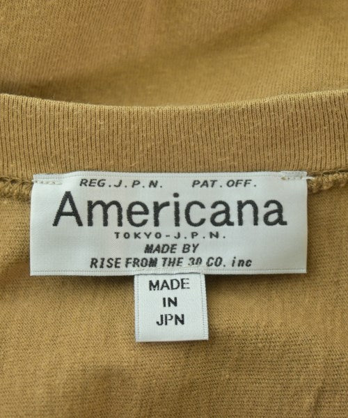 Americana เสื้อยืด/เสื้อท็อปส์