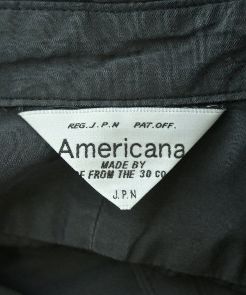 Americana เดรสที่เป็นเสื้อเชิ้ตตัวยาว