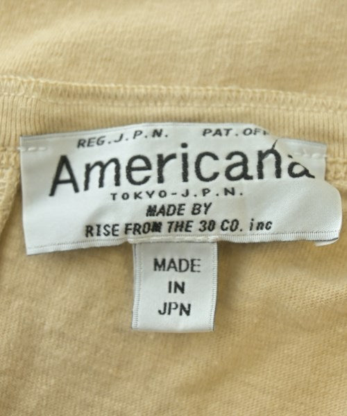 Americana เสื้อยืด/เสื้อท็อปส์
