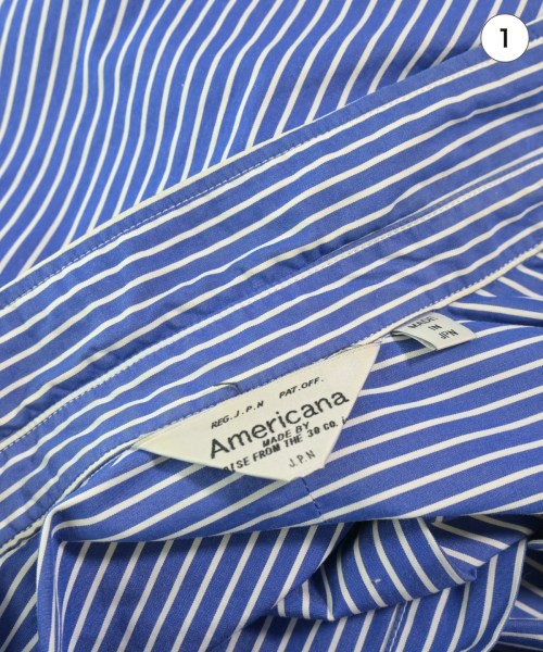 Americana เดรสที่เป็นเสื้อเชิ้ตตัวยาว