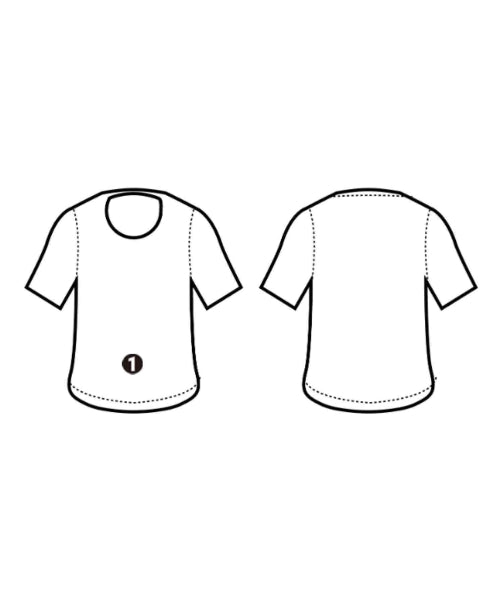 Americana เสื้อยืด/เสื้อท็อปส์