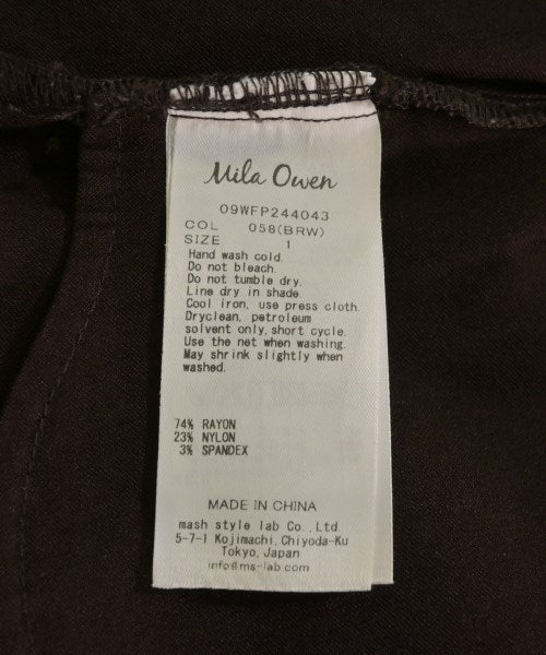 Mila Owen กางเกง อื่น