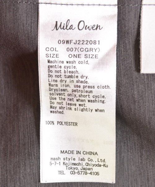Mila Owen แจ็คเก็ตลำลอง