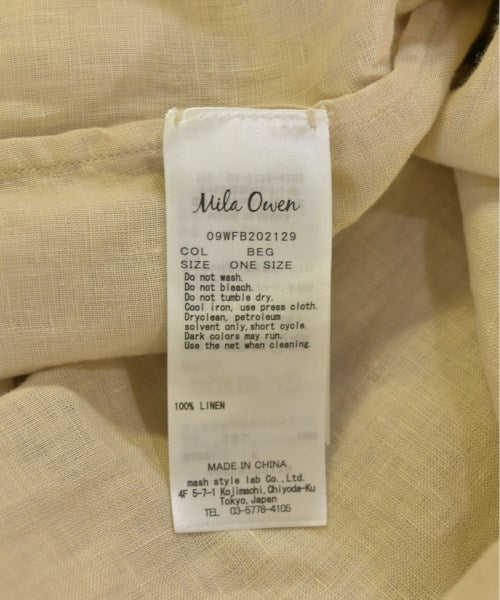 Mila Owen เดรสที่เป็นเสื้อเชิ้ตตัวยาว