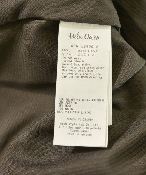 Mila Owen เสื้อโค้ทเชสเตอร์ฟิลด์