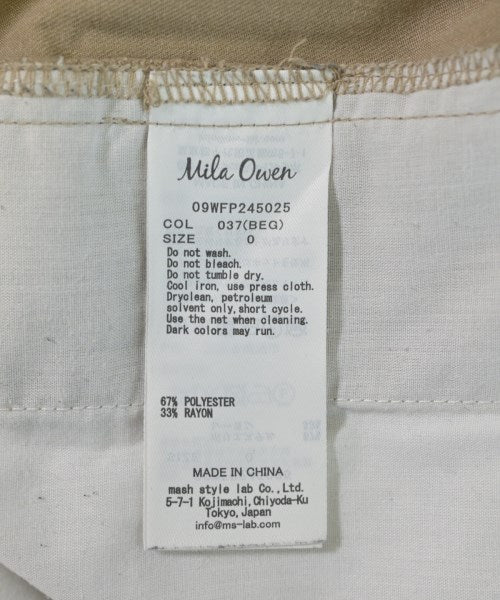Mila Owen กางเกง อื่น