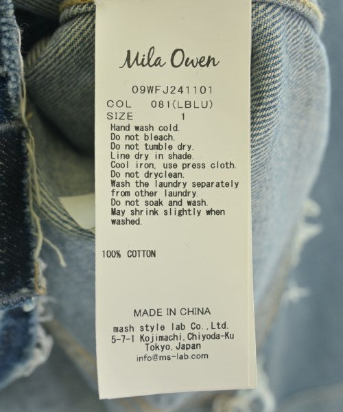 Mila Owen แจ็คเก็ตยีนส์