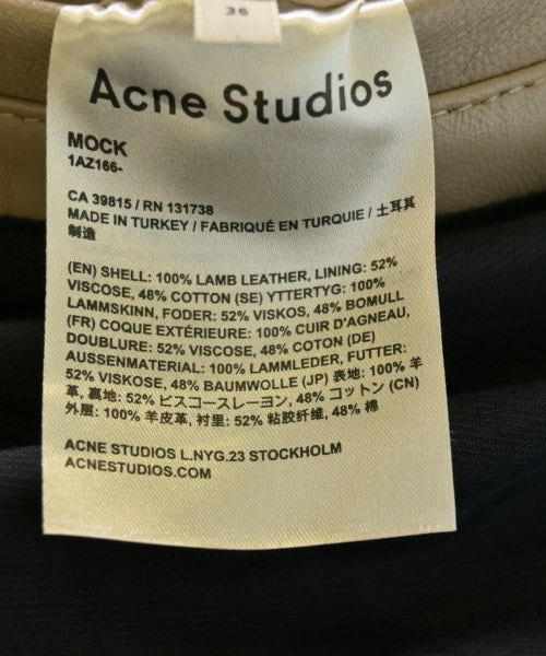 Acne Studios แจ็คเก็ตไรเดอร์