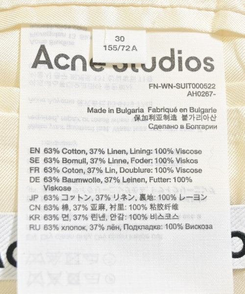 Acne Studios เบลเซอร์/แจ็คเก็ตสูท