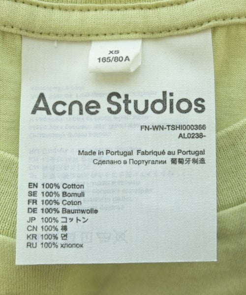 Acne Studios เสื้อยืด/เสื้อท็อปส์