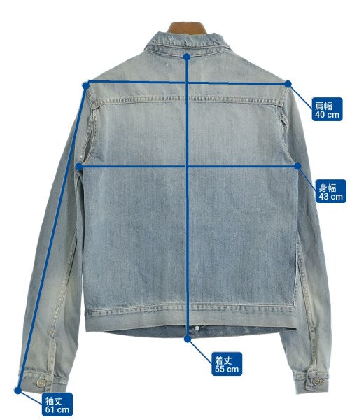 Acne Studios แจ็คเก็ตยีนส์