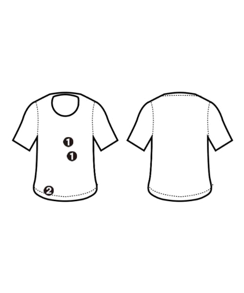 Acne Studios เสื้อยืด/เสื้อท็อปส์