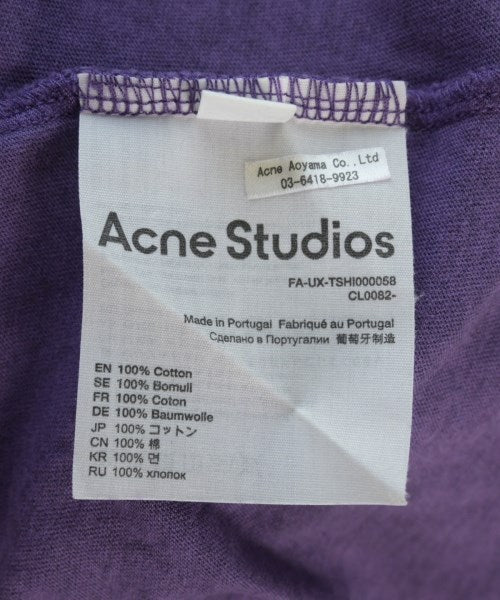 Acne Studios เสื้อยืด/เสื้อท็อปส์