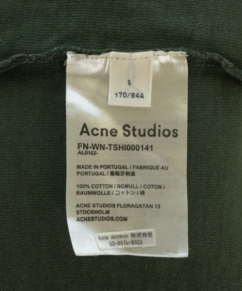 Acne Studios เสื้อยืด/เสื้อท็อปส์