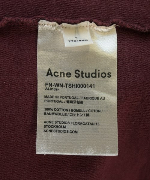Acne Studios เสื้อยืด/เสื้อท็อปส์