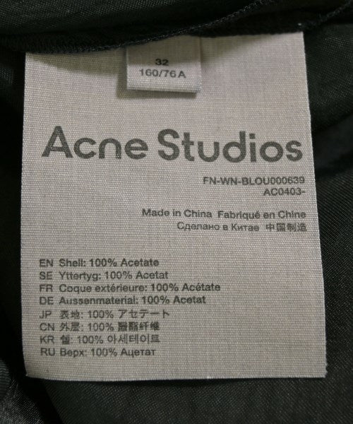 Acne Studios เสื้อลำลอง