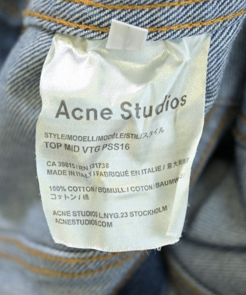 Acne Studios แจ็คเก็ตยีนส์
