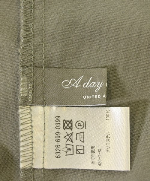 a day in the life UNITED ARROWS เดรสที่เป็นเสื้อเชิ้ตตัวยาว