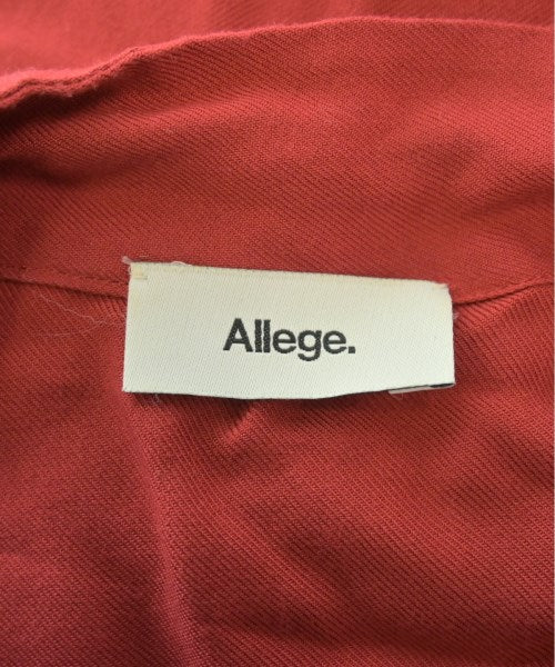 ALLEGE เดรสที่เป็นเสื้อเชิ้ตตัวยาว