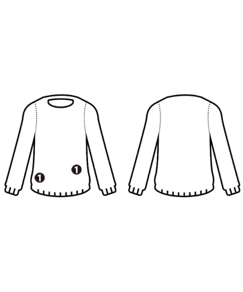 AKANE UTSUNOMIYA เสื้อกันหนาว