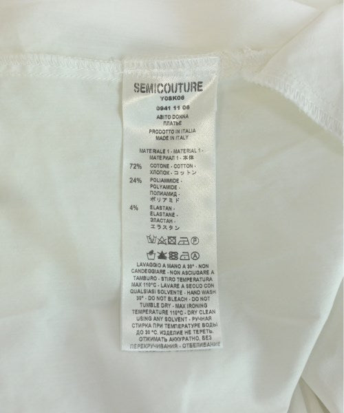 SEMI-COUTURE เดรสที่เป็นเสื้อเชิ้ตตัวยาว