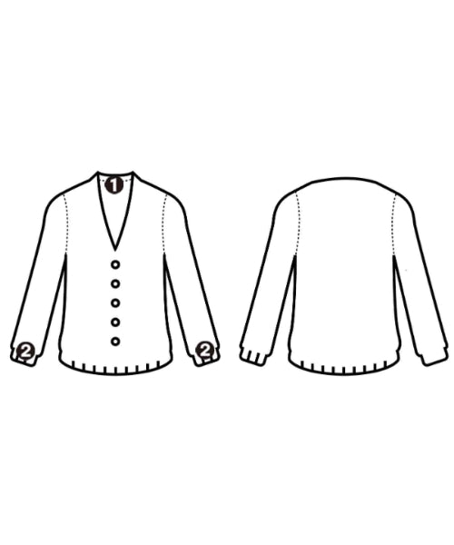 MUSE de Deuxieme Classe เสื้อคาร์ดิแกน