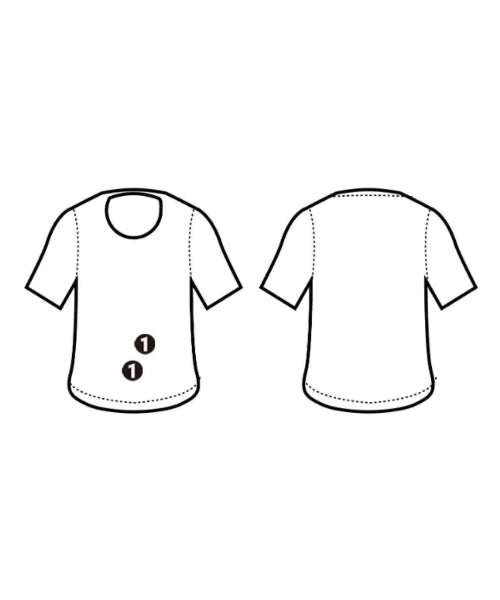 Ujoh เสื้อยืด/เสื้อท็อปส์