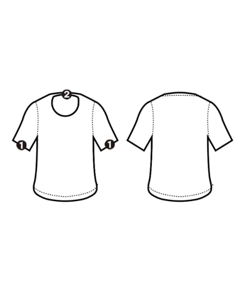CINOH เสื้อยืด/เสื้อท็อปส์