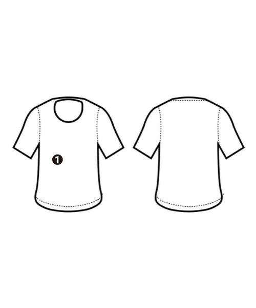 otoaa เสื้อยืด/เสื้อท็อปส์