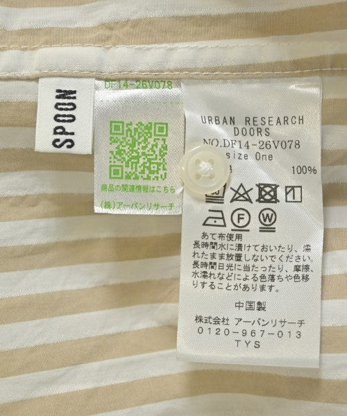 FORK&SPOON เดรสที่เป็นเสื้อเชิ้ตตัวยาว