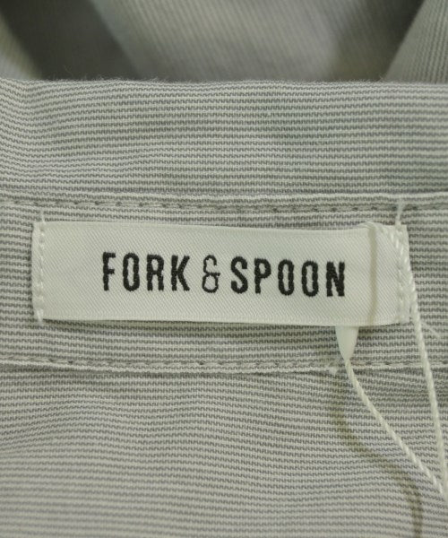 FORK&SPOON เดรสที่เป็นเสื้อเชิ้ตตัวยาว