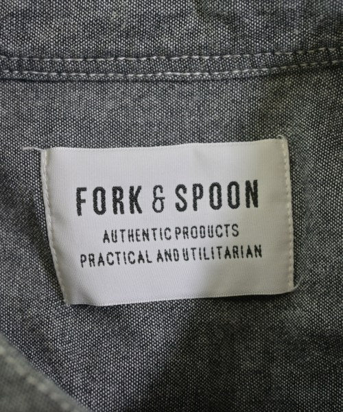 FORK&SPOON เดรสที่เป็นเสื้อเชิ้ตตัวยาว