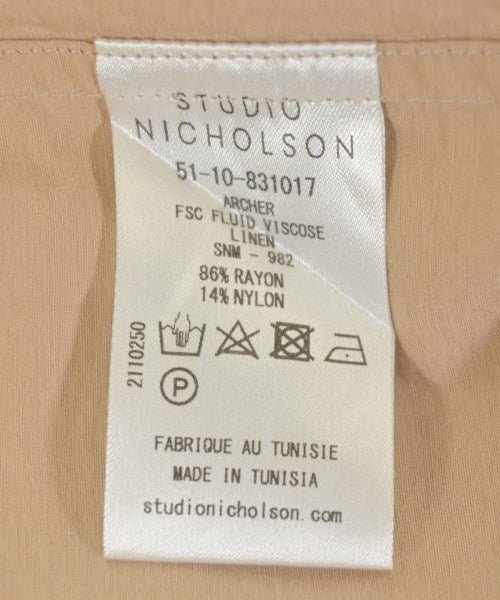 STUDIO NICHOLSON เสื้อลำลอง