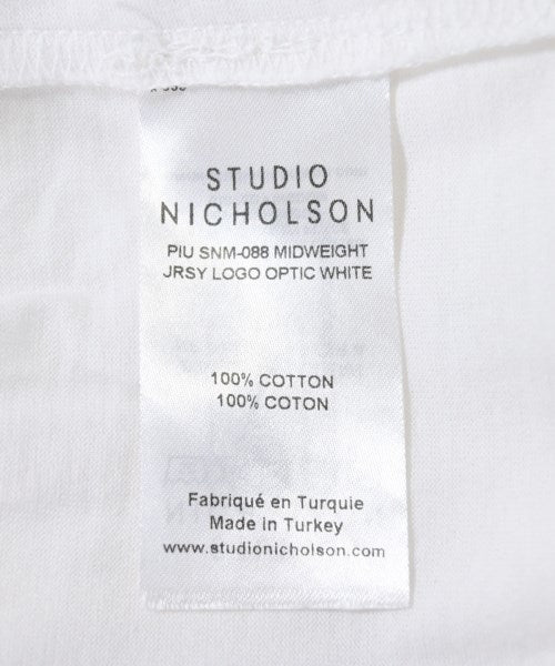 STUDIO NICHOLSON เสื้อยืด/เสื้อท็อปส์