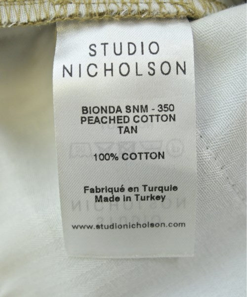 STUDIO NICHOLSON กางเกงขายาว