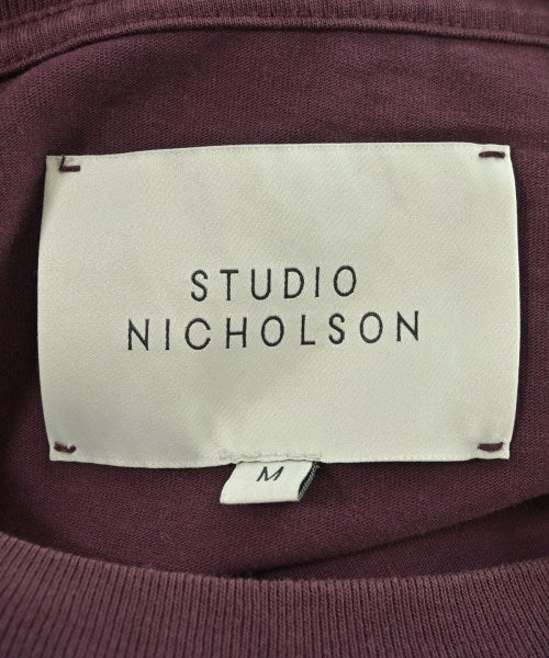 STUDIO NICHOLSON เสื้อยืด/เสื้อท็อปส์