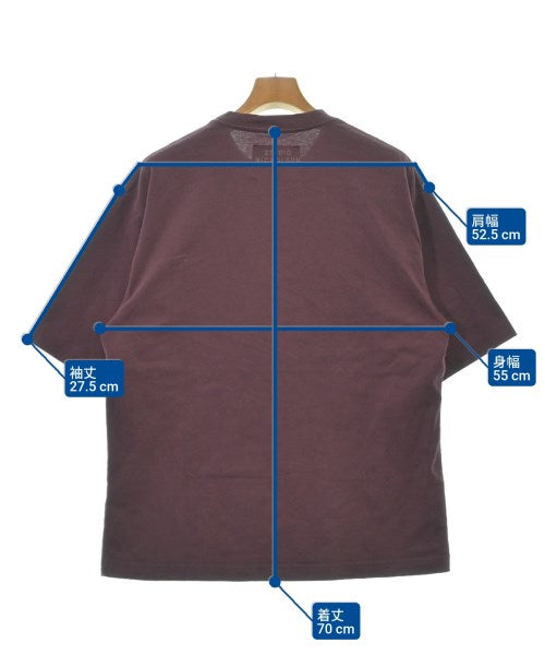 STUDIO NICHOLSON เสื้อยืด/เสื้อท็อปส์