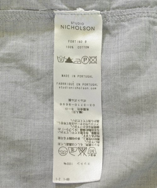 STUDIO NICHOLSON เสื้อลำลอง