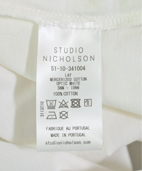 STUDIO NICHOLSON เสื้อยืด/เสื้อท็อปส์