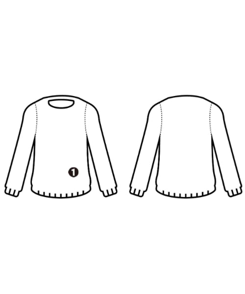 Maglie par ef-de เสื้อกันหนาว