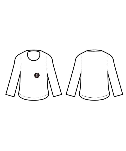nonnative เสื้อยืด/เสื้อท็อปส์