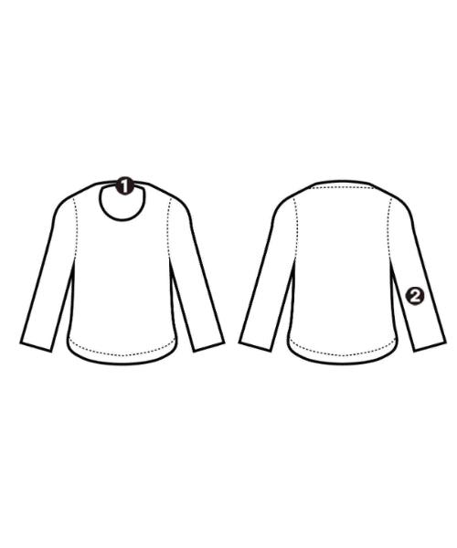 nonnative เสื้อยืด/เสื้อท็อปส์
