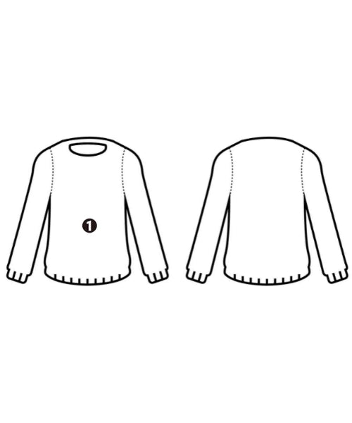 nonnative เสื้อกันหนาว