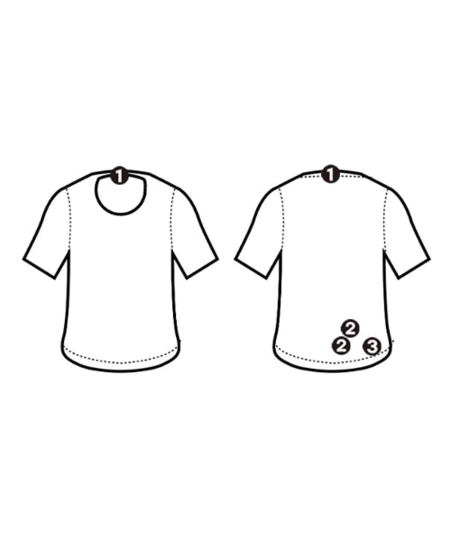 nonnative เสื้อยืด/เสื้อท็อปส์