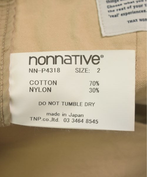 nonnative กางเกงมีกระเป๋าข้างกางเกง2-4 กระเป๋า