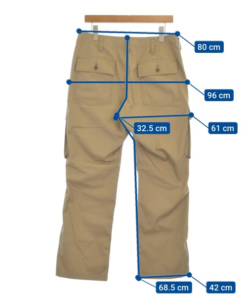 nonnative กางเกงมีกระเป๋าข้างกางเกง2-4 กระเป๋า