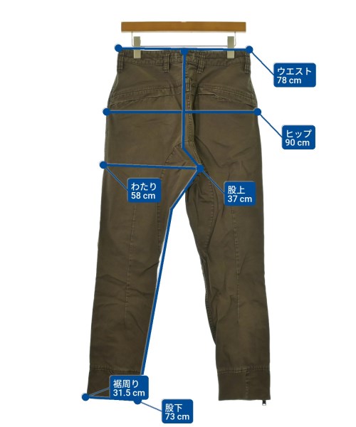 nonnative กางเกงมีกระเป๋าข้างกางเกง2-4 กระเป๋า