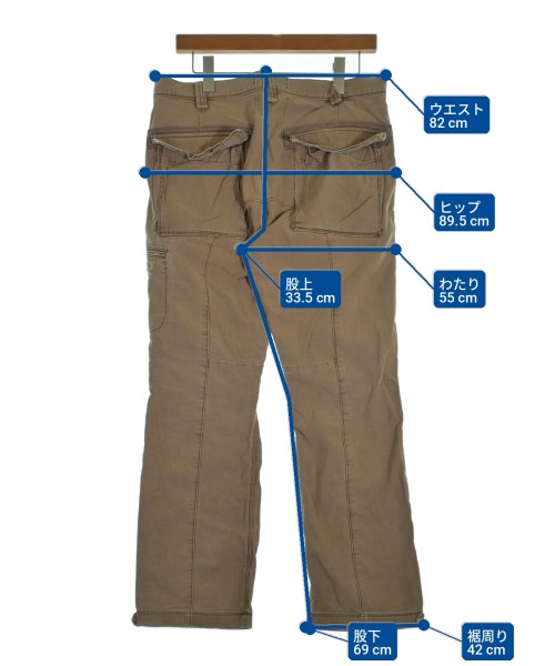 nonnative กางเกงมีกระเป๋าข้างกางเกง2-4 กระเป๋า