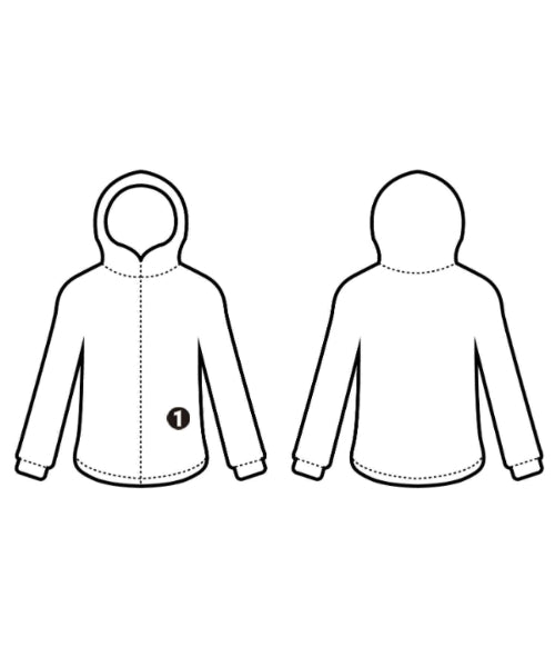 UNUSED เสื้อฮู้ด